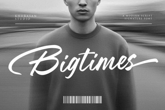 Bigtimes Font: Authentic Script for Campaign Visuals