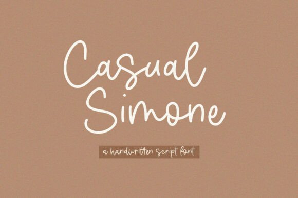 Casual Simone Font Review: Real Branding Applications