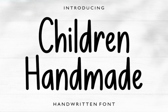 Children Handmade Font: Adding Whimsy to Editorial Design
