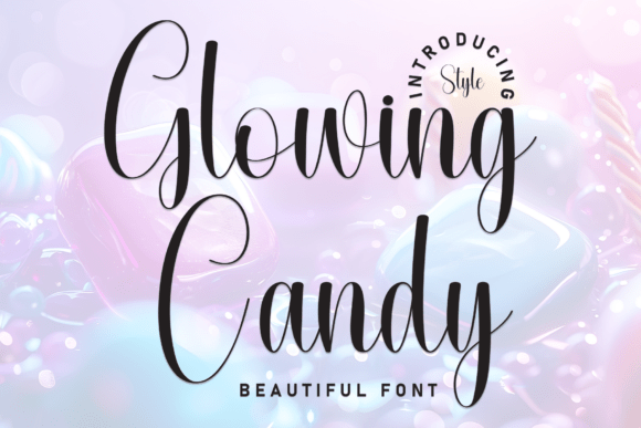 Glowing Candy Font: An Editorial Design Review