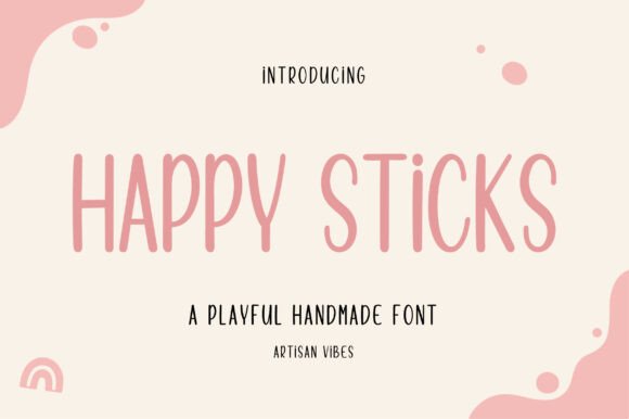 Happy Sticks Font: Adding Warmth to Editorial Layouts