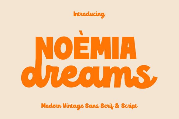 Noemia Dreams Font Review: A 70s Revival for Modern Branding