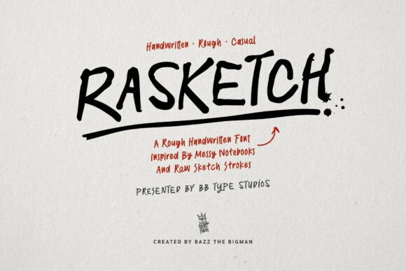 Rasketch Font: Adding Handwritten Warmth to Editorial Design