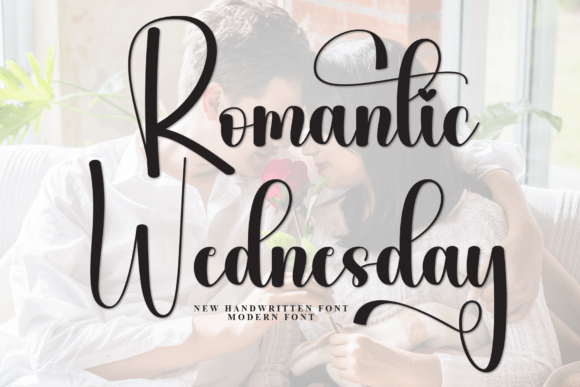 Romantic Wednesday Font: Adding Warmth to Editorial Design