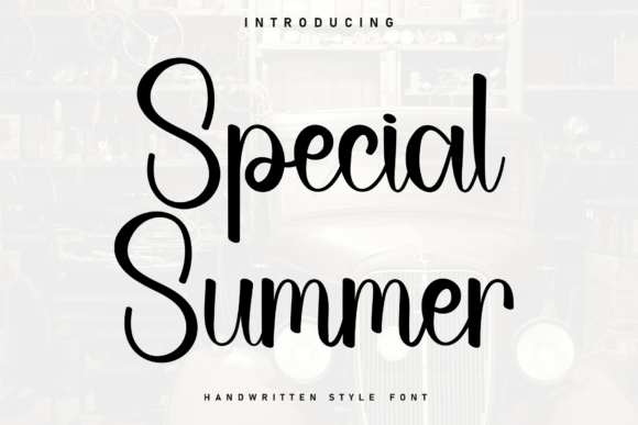 Special Summer Font Review: A Marker Script for Branding