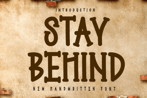 Stay Behind Font Review for Modern Web Design