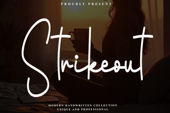 Strikeout Font: Elevating Autumn Campaign Visuals