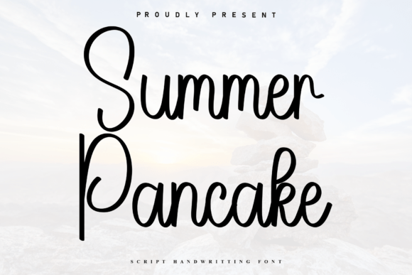 Summer Pancake Font: A Handwritten Typeface for Branding