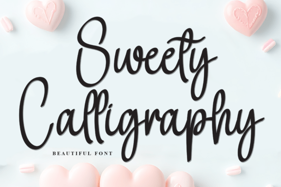 Sweety Calligraphy Font for Modern Web Design