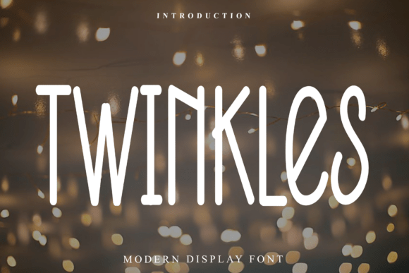 Twinkles Font: Rhythmic Script for Editorial Design